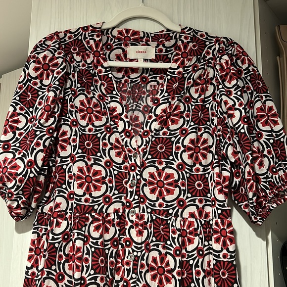 Xirena cotton midi dress. Like new. Size small - Picture 2 of 6